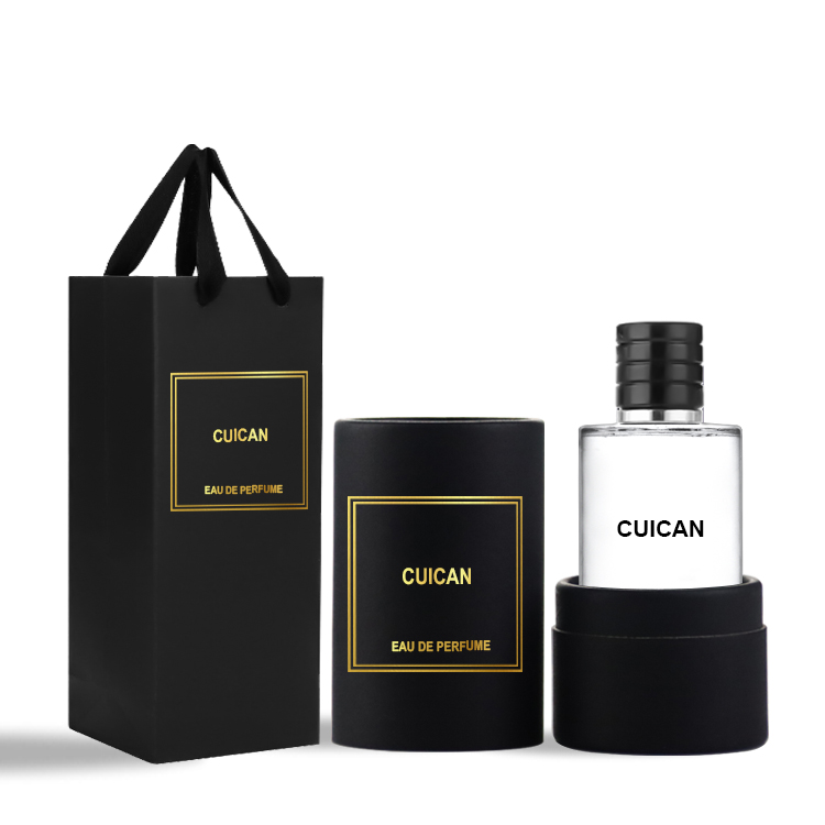 Custom 30ml 50ml 100ml empty perfume bottle with box and bag