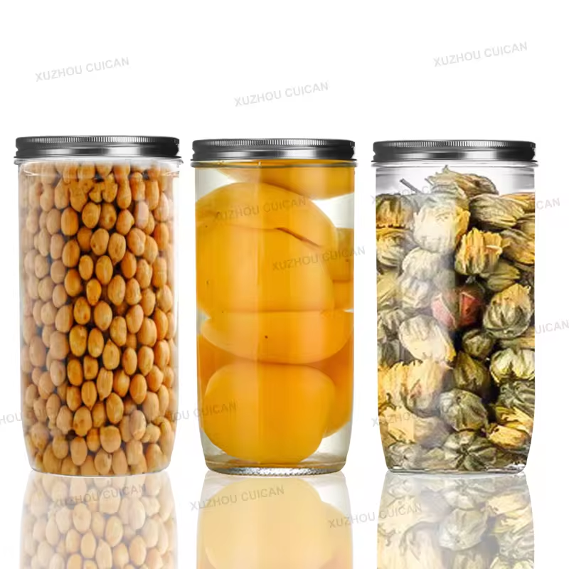 1000ML Kitchen Food Storage Glass Jar