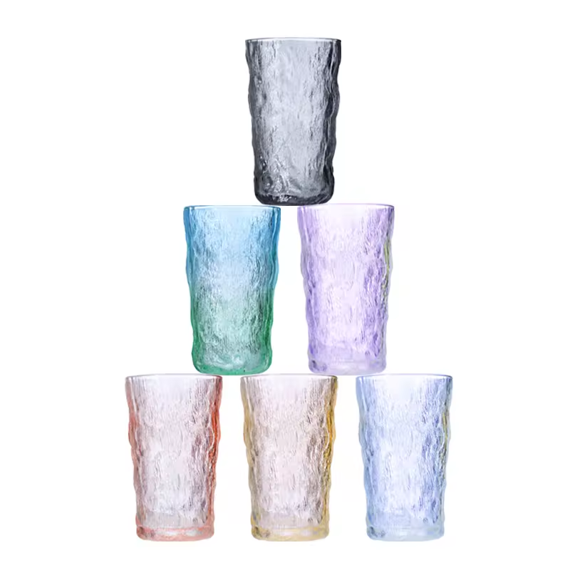 Water Ripple Glass Water Cup Wholesale