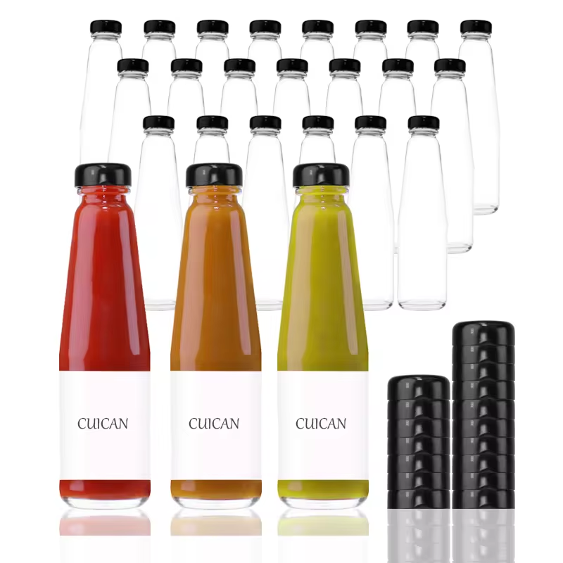 Wholesale 250ml woozy glass bottle