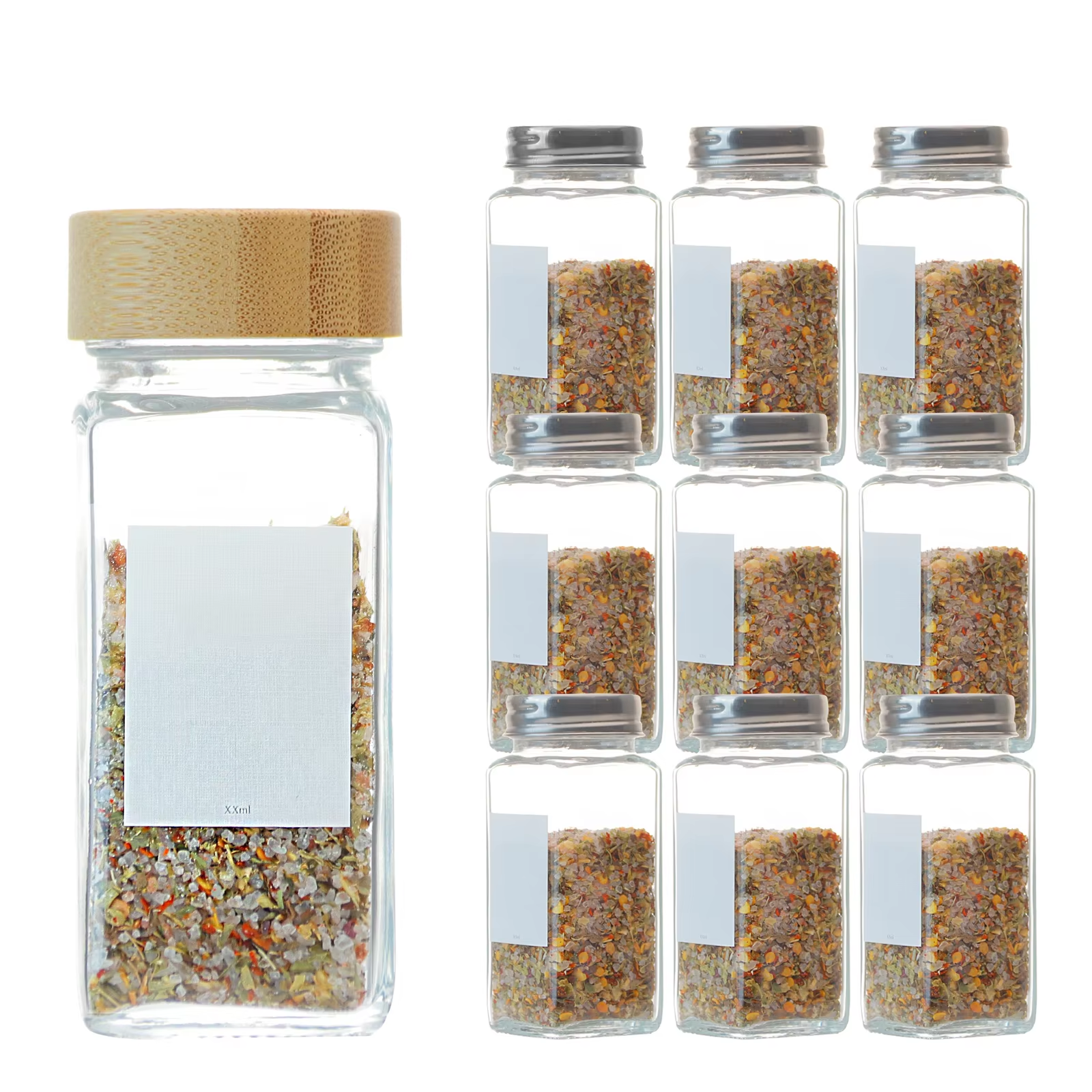 Custom 100ml Seasoning Glass Jar