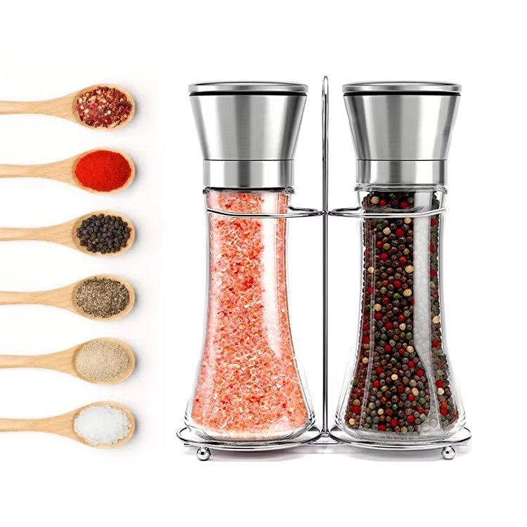 Wholesale 200ml Condiment Grinder Glass Bottles
