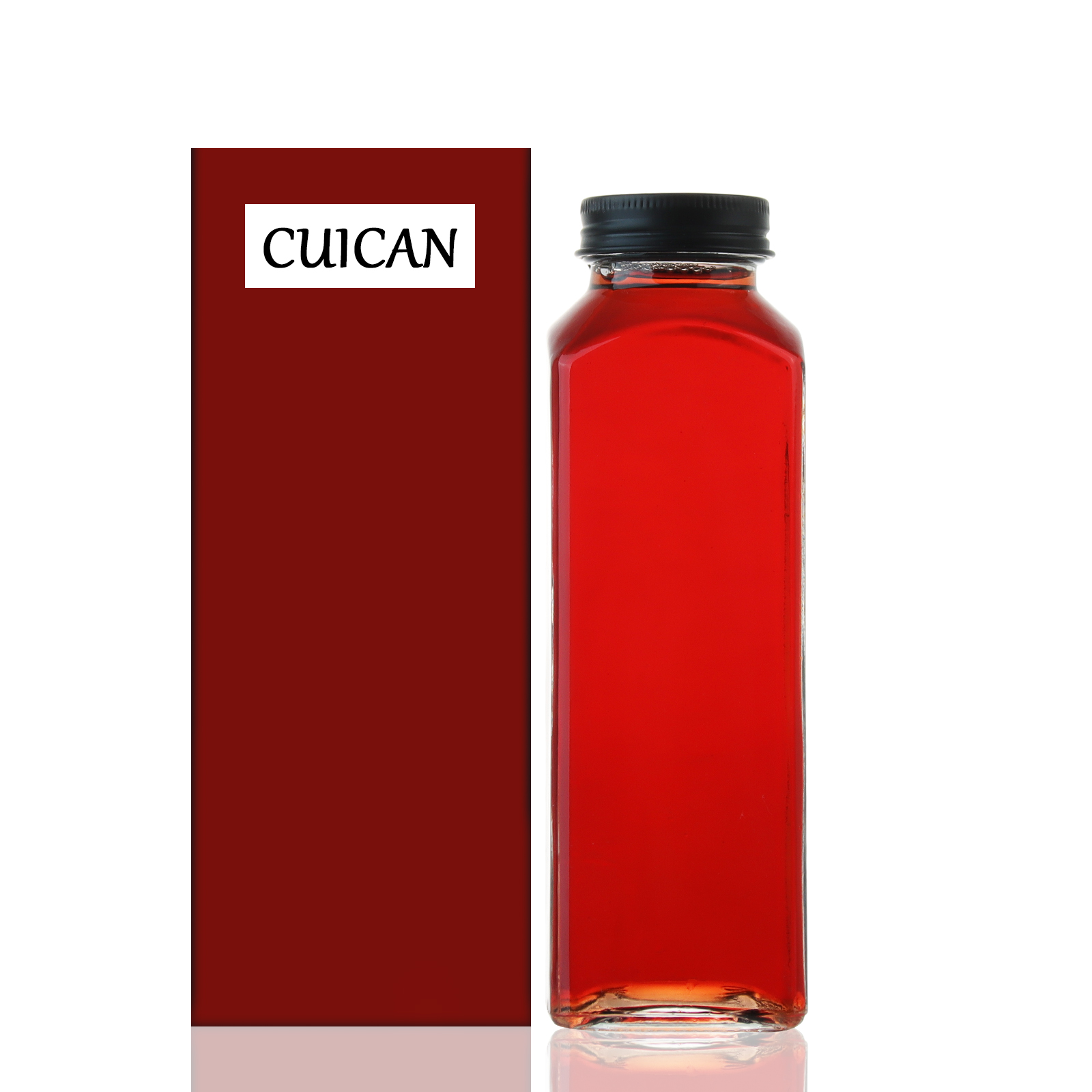 Wholesale glass juice bottle