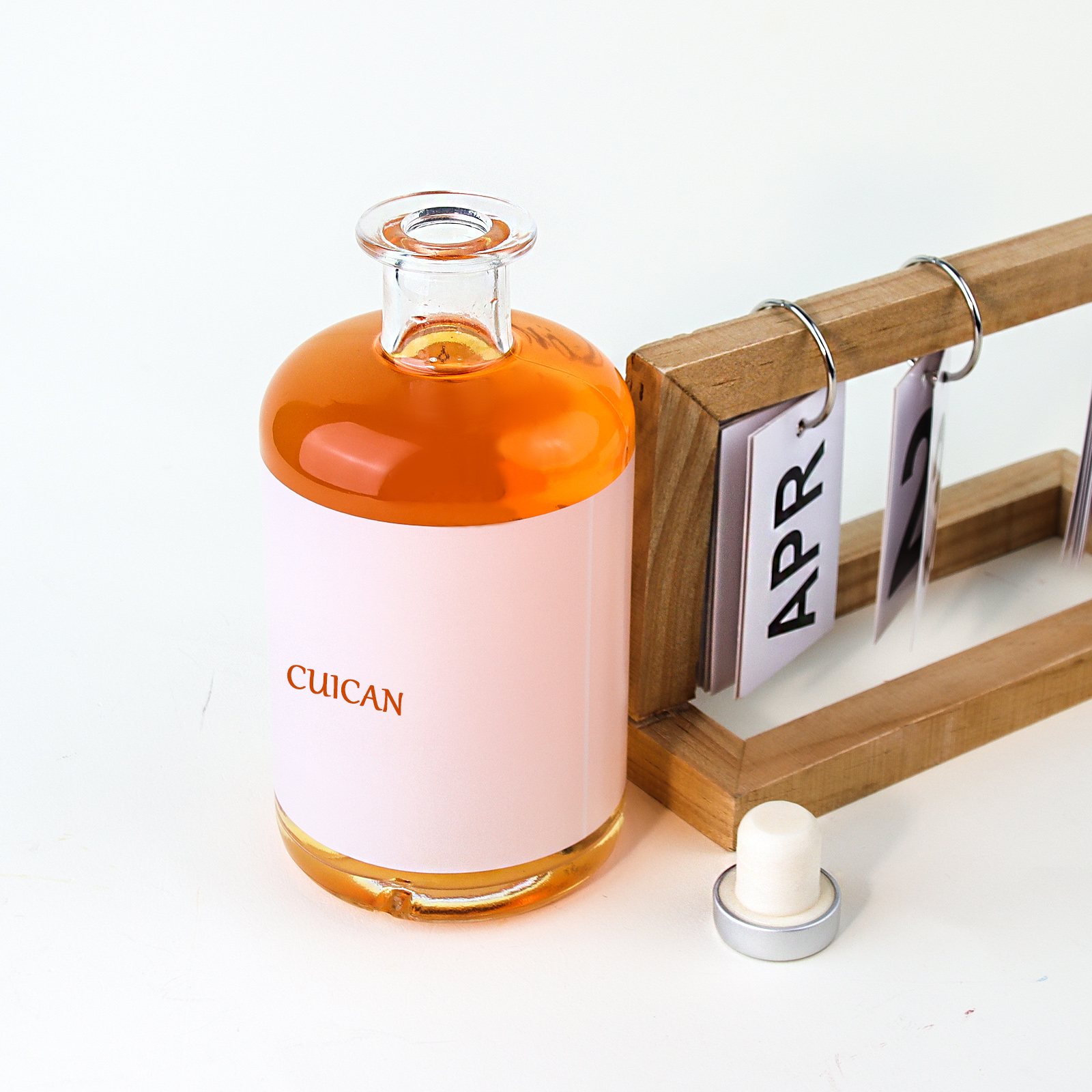 Custom 500ml glass wine bottle