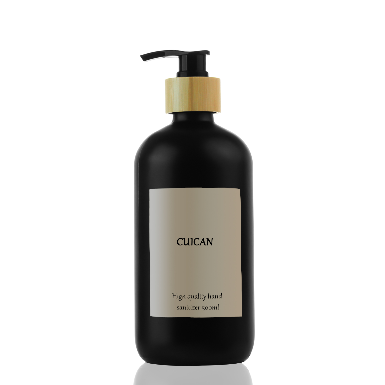 Custom 500ML Glass Pump Bottle