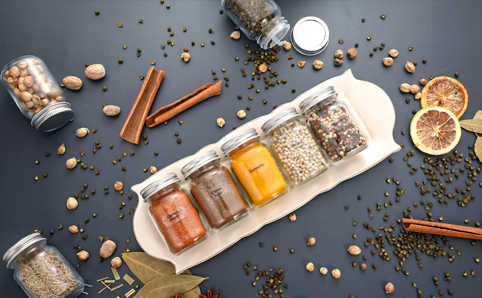 OEM 113ml Glass Spice Jar