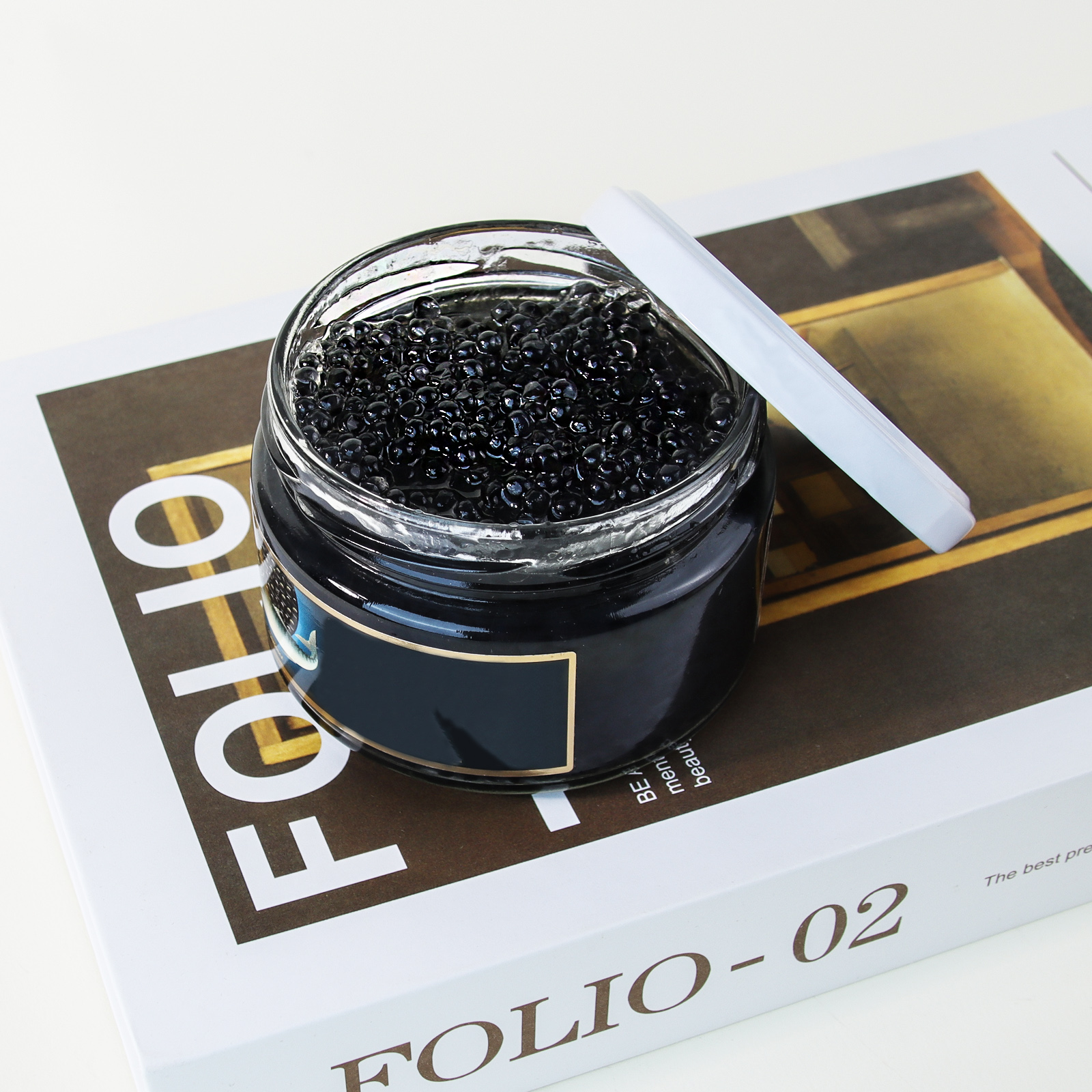 OEM 160ml Glass Caviar Jar