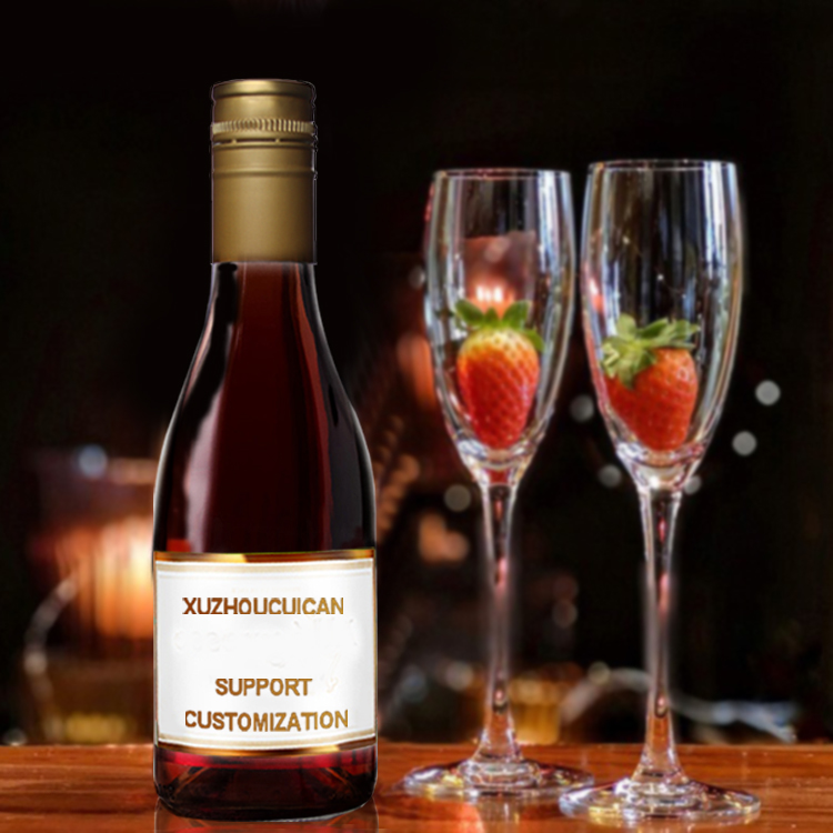 Custom 190ml Red Wine Glass Bottle