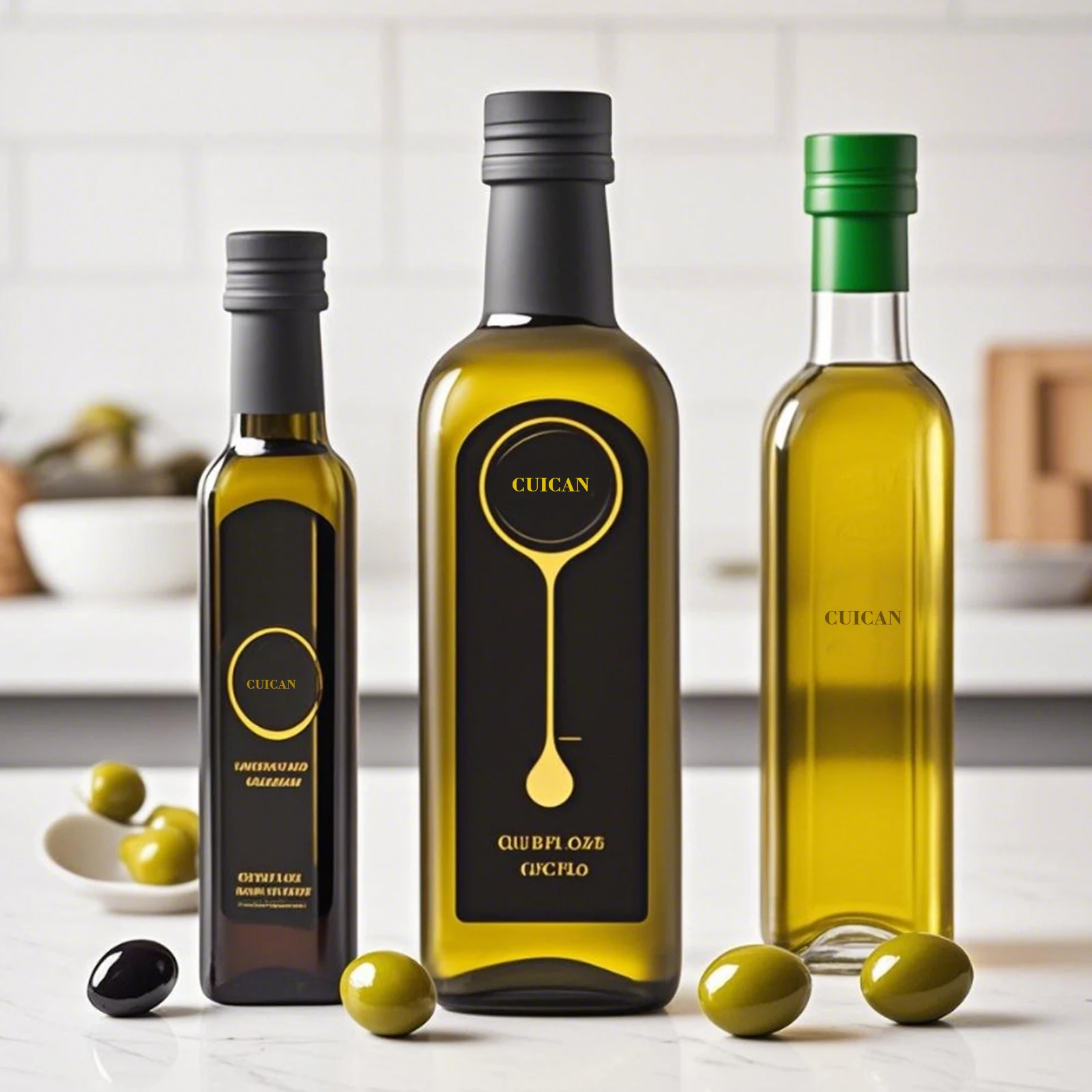 Wholesale Olive Oil Glass Bottle