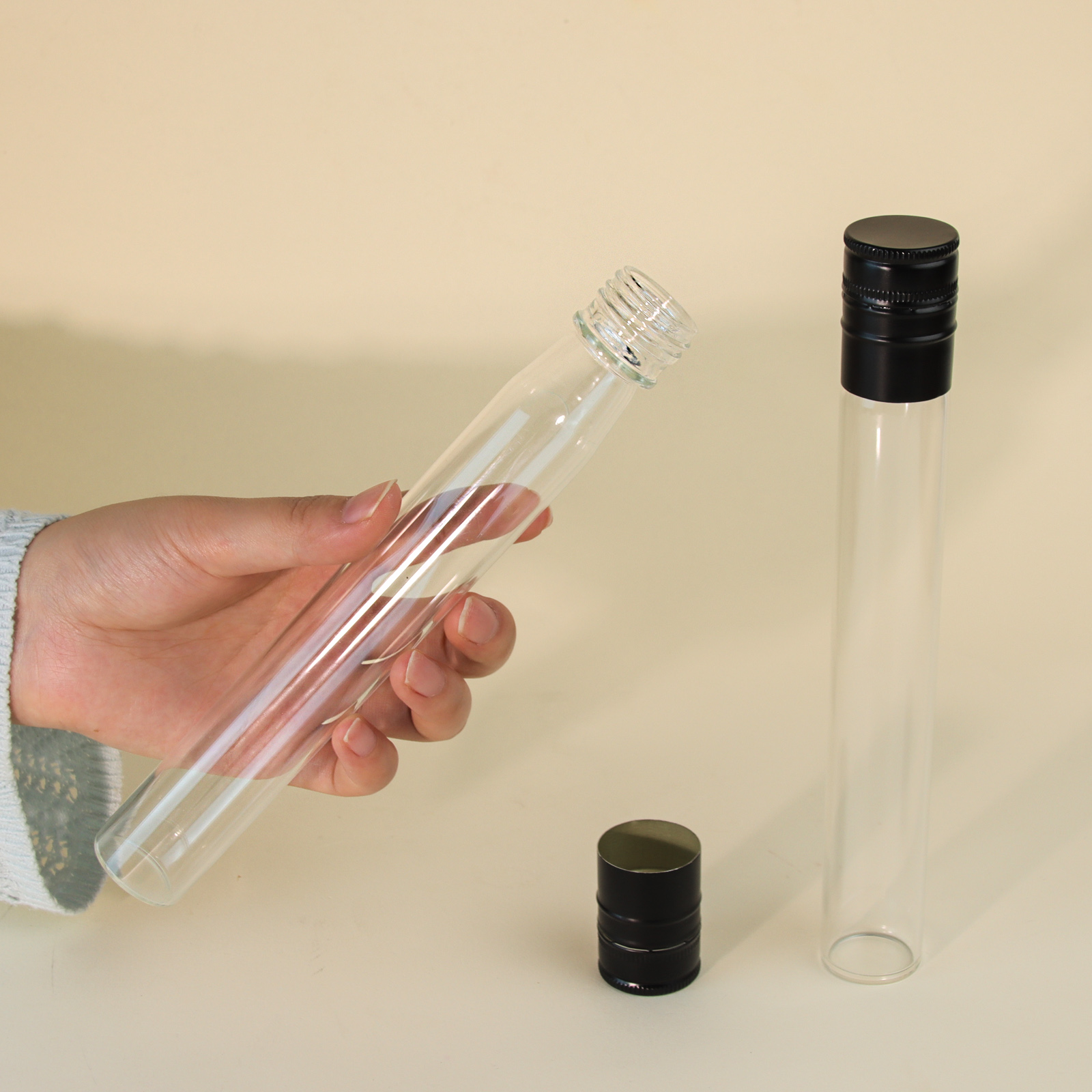 Wholesale 100ml Glass Wine Bottle