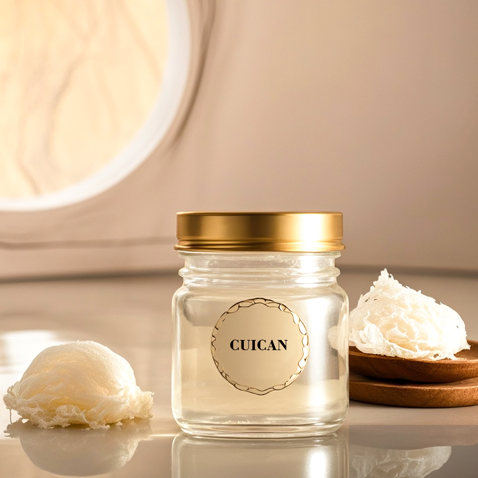 Wholesale 80ml Glass Bird’s Nest Jar with PT Lids