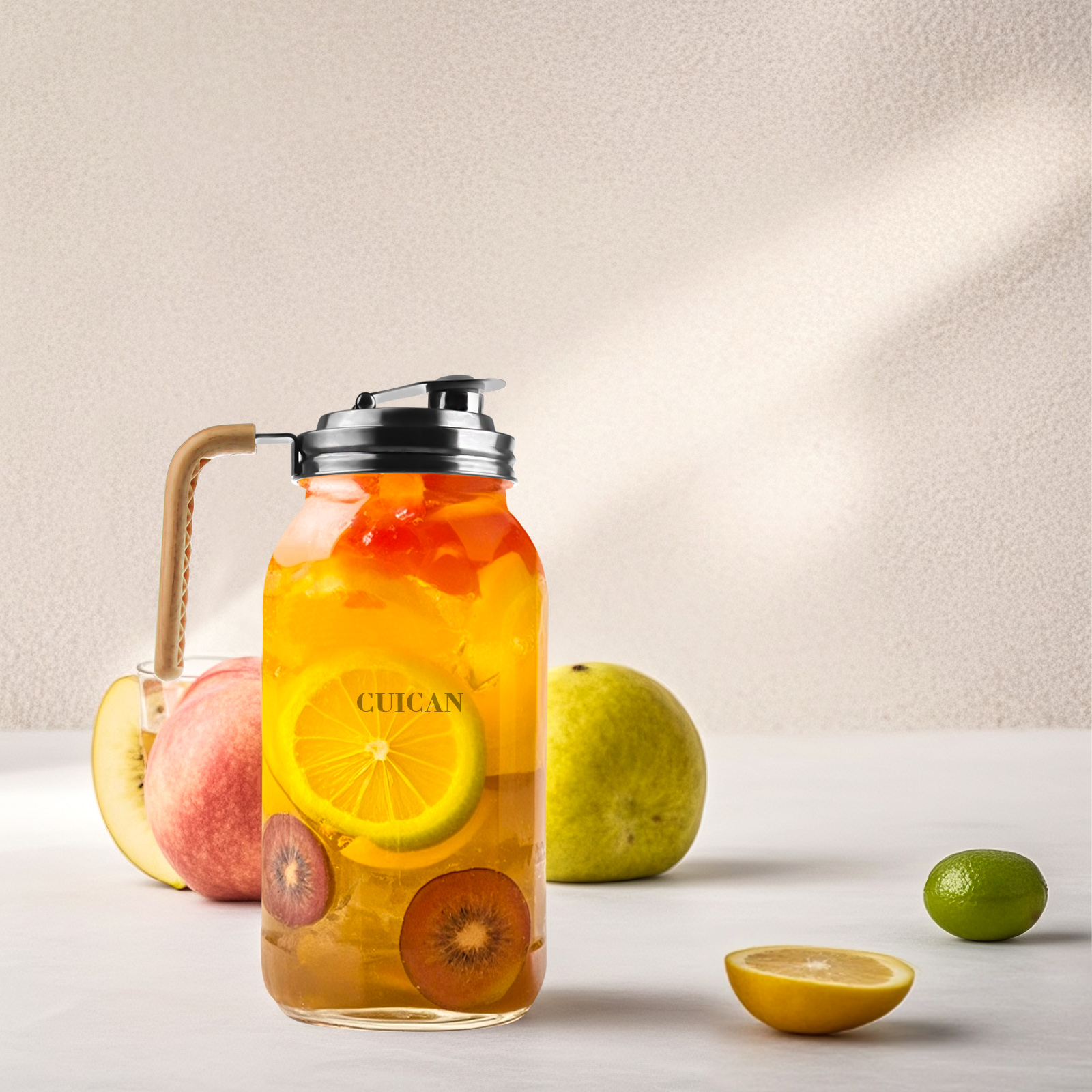Wholesale Glass Beverage Bottle, 500ml,1000ml
