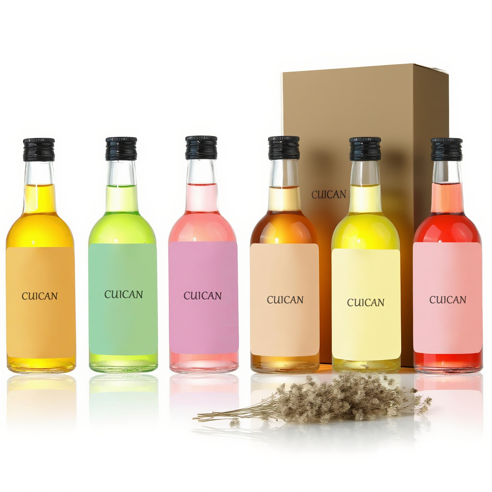 Wholesale 250ml Glass Wine Bottle