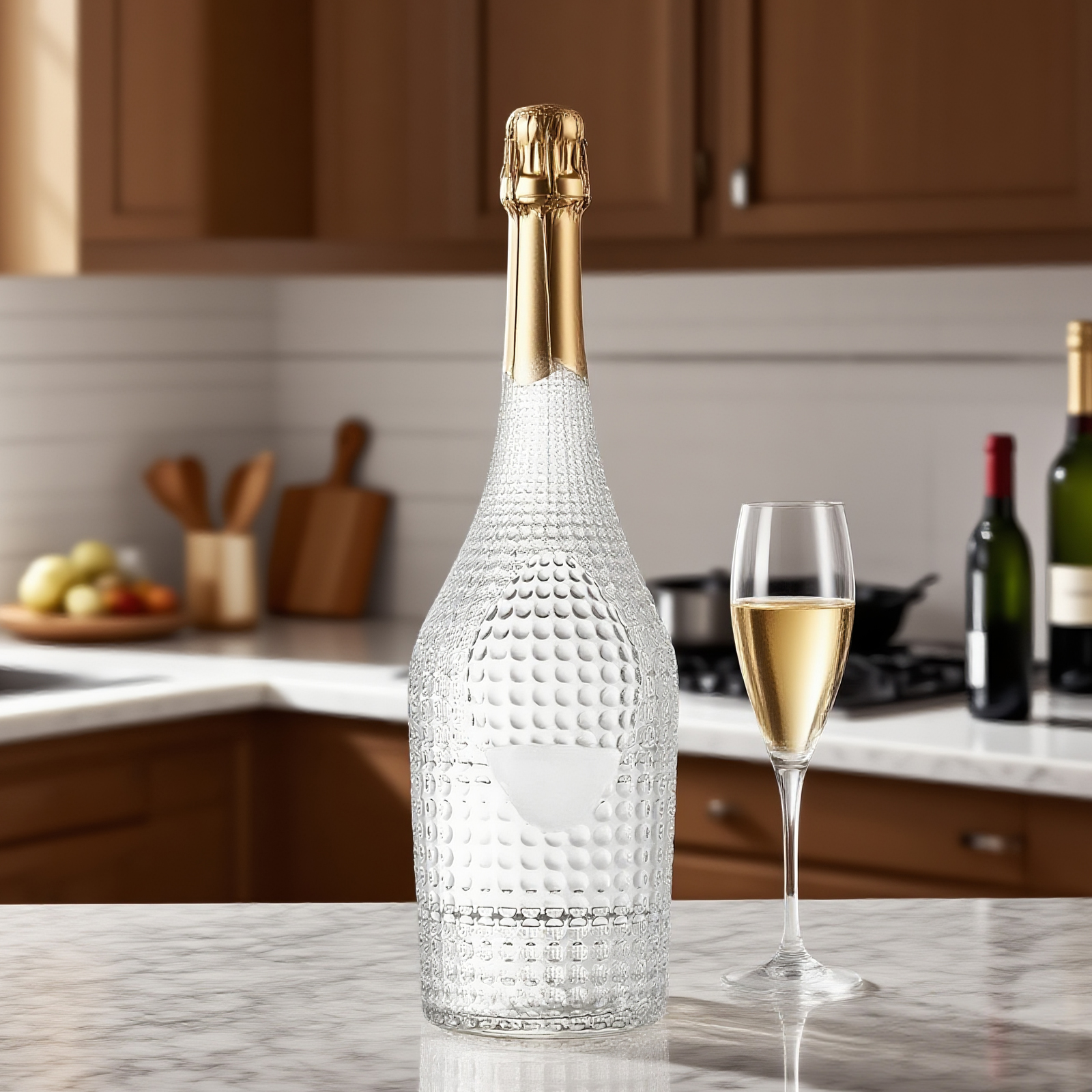 Custom 1500ml Glass Wine Bottle