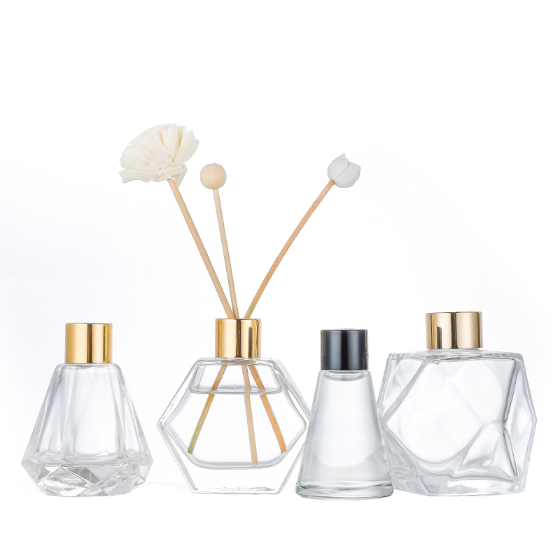 Clear glass luxury diffuser bottles wholesale