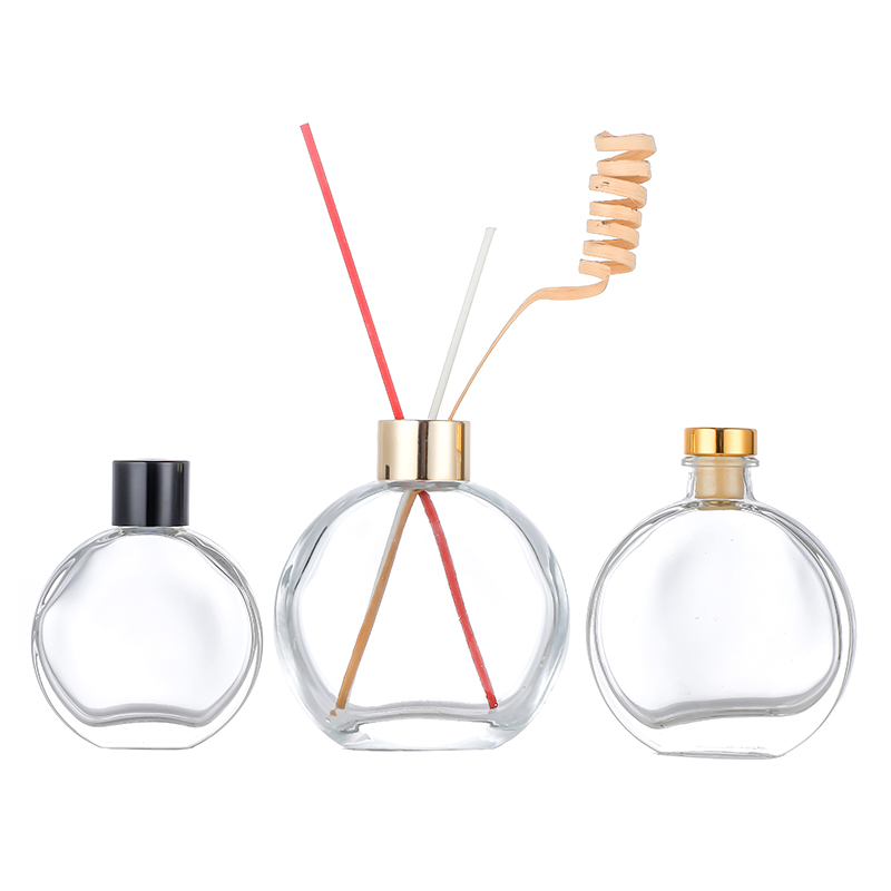 wholesale clear diffuser bottles with caps