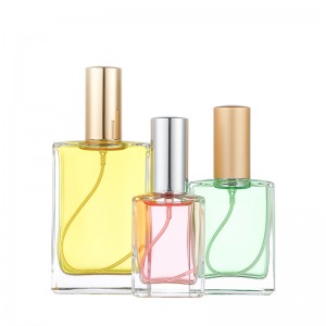 Wholesale luxury empty glass perfume bottle
