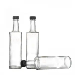 wholesale round  shape olive oil glass bottle