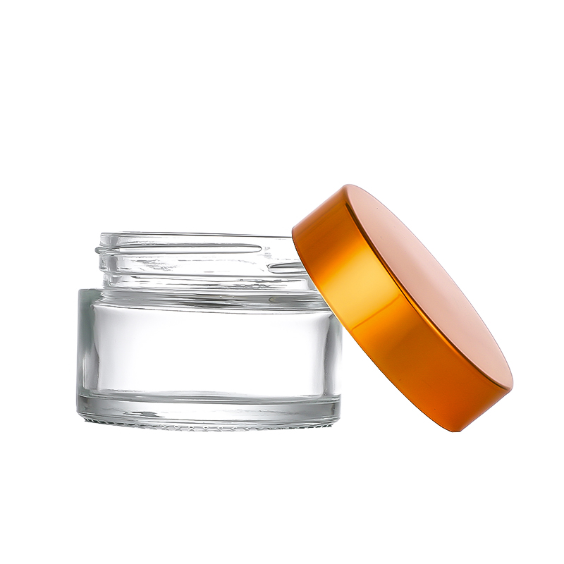 All kinds of glass cosmetic jars wholesale