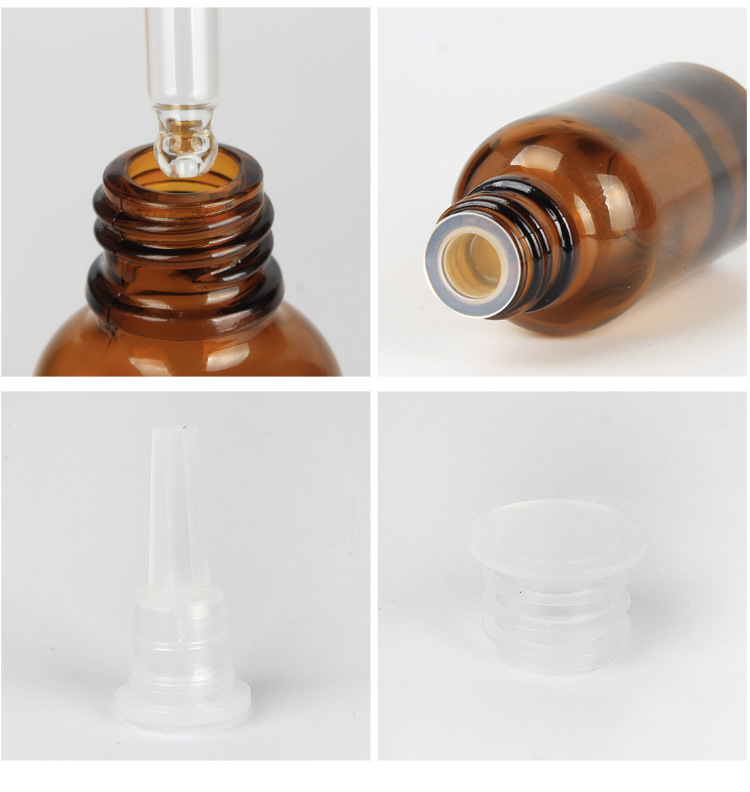 essential oil glass bottle