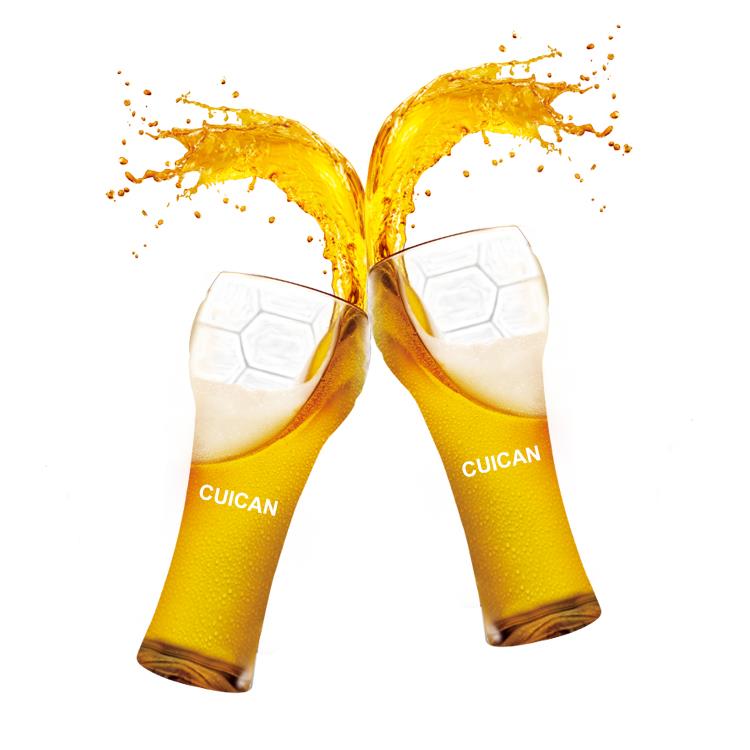 2022 World cup Football glass beer cup 450ml wholesale