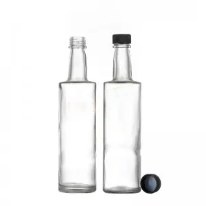wholesale round  shape olive oil glass bottle