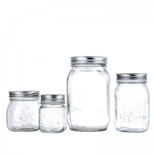 China 8 Liter Transparent Glass Mass Mason Jar Juice Jar Beverage Barrel  Wine Fermentation Jar factory