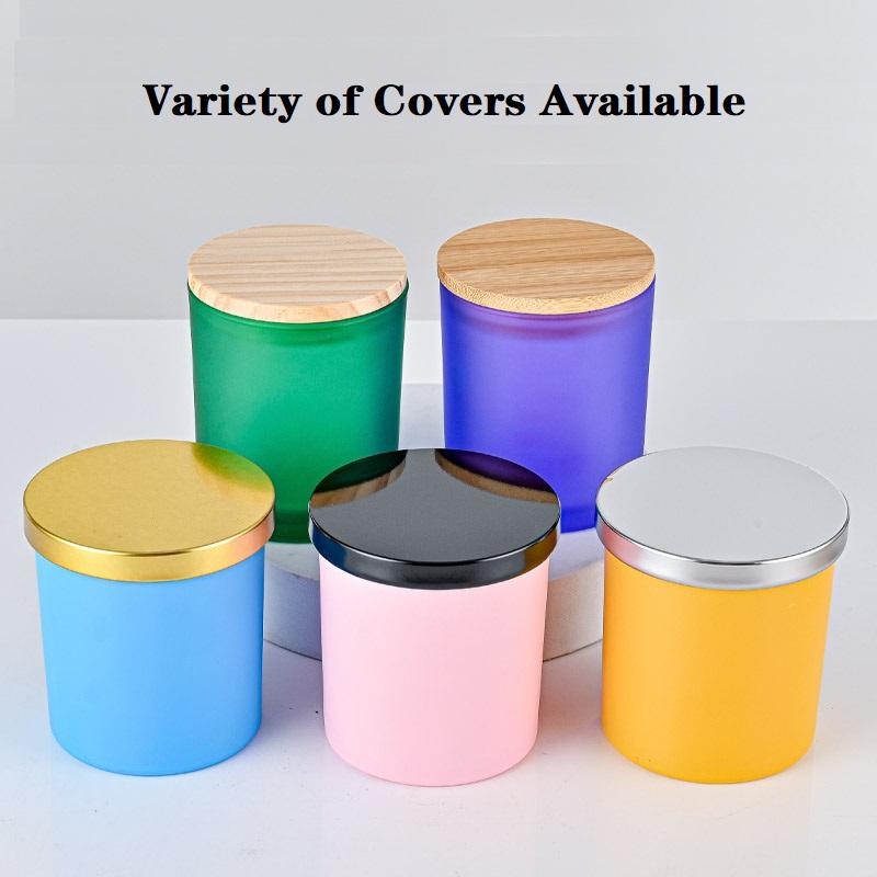 wholesale candle jars with wooden lids