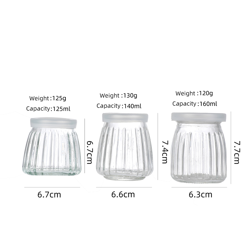 2022 wholesale price 1 Lb Honey Jars Wholesale - Airtight lids clear milk bottle beverage glass bottle Cui Can Glass detail pictures