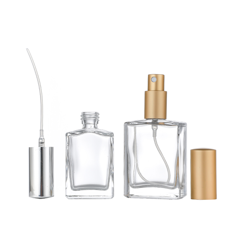 clear color perfume bottle
