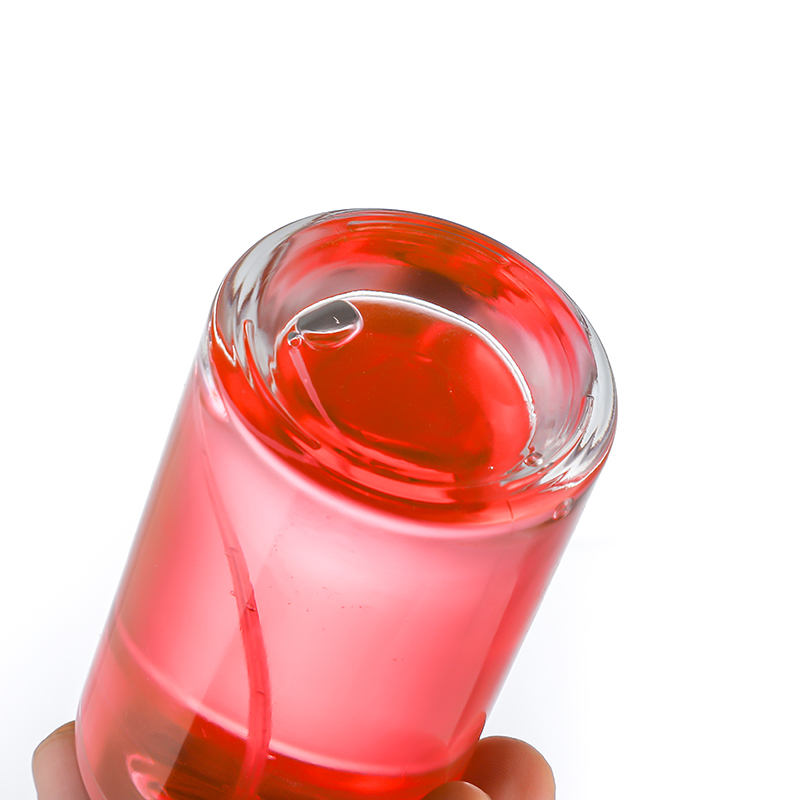 Best Price on Wholesale Bulk Cosmetic Containers - Round shape 50ml 100ml perfume bottle wholesale Cui Can Glass detail pictures