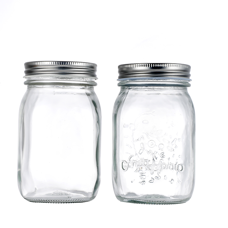 Buy Wholesale China Glass Jar With Lids Wholesale 1500ml Square Canning Jars  Bulk 33oz Glass Storage Bottles Glass Jars & Glass Jars at USD 0.88