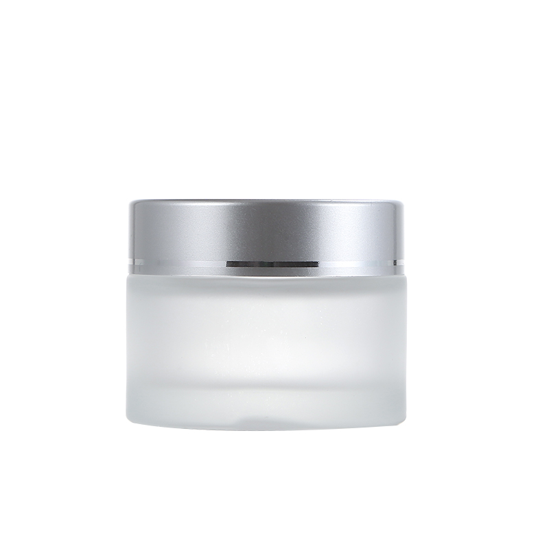 Super Lowest Price  Acrylic Cosmetic Containers  - 5G frost cream glass bottle with metal cap  Cui Can Glass