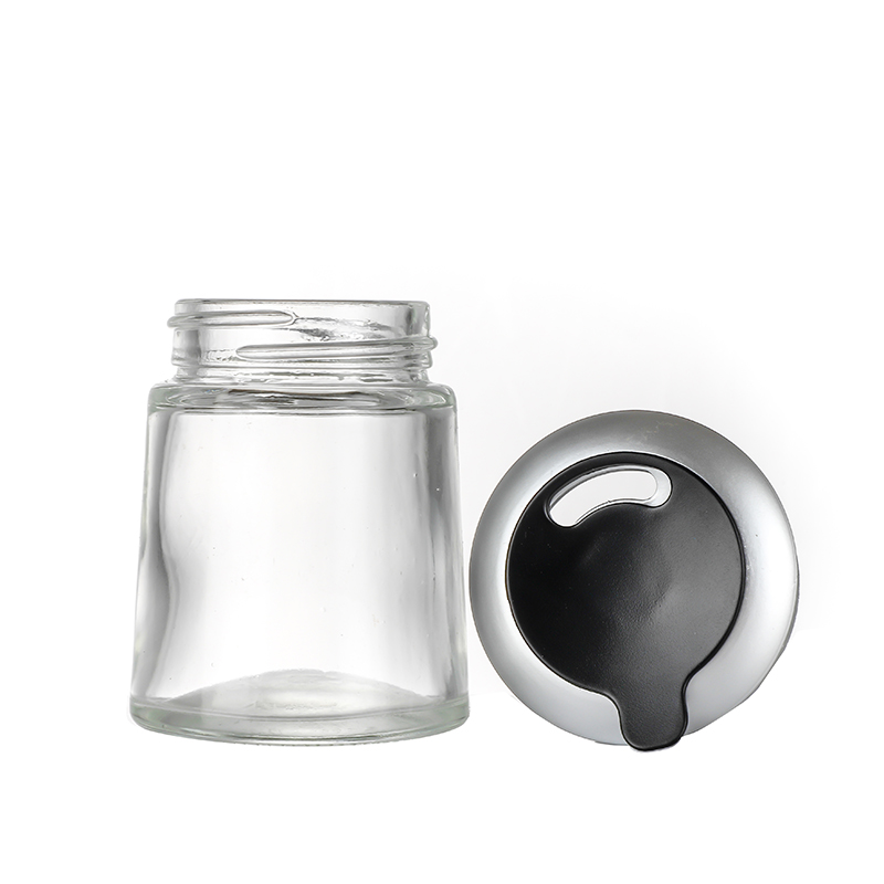glass spice jar with cap  manufacturer