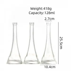 2022 Latest Design Wholesale Glass Spray Bottles - wholesale liquor bottles with cap for sale Cui Can Glass detail pictures