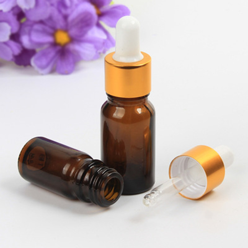 Factory sourceSquare Cosmetic Bottles- 5ML- 100ML amber coloressential oil glass bottleCui Can Glass detail pictures