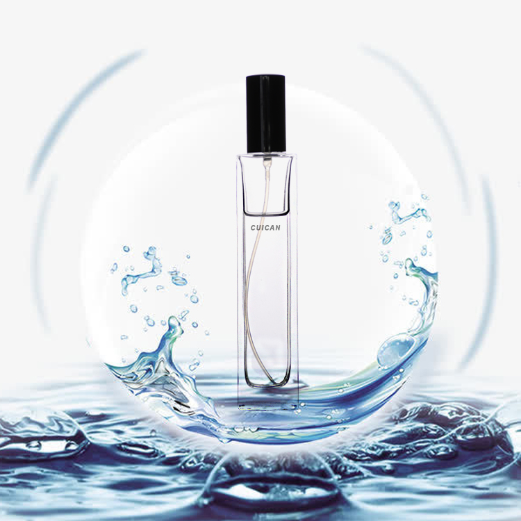 Factory Free sample Cosmetic Containers For Sale - Fashion small bulk empty perfume spray glass bottles wholesale Cui Can Glass detail pictures