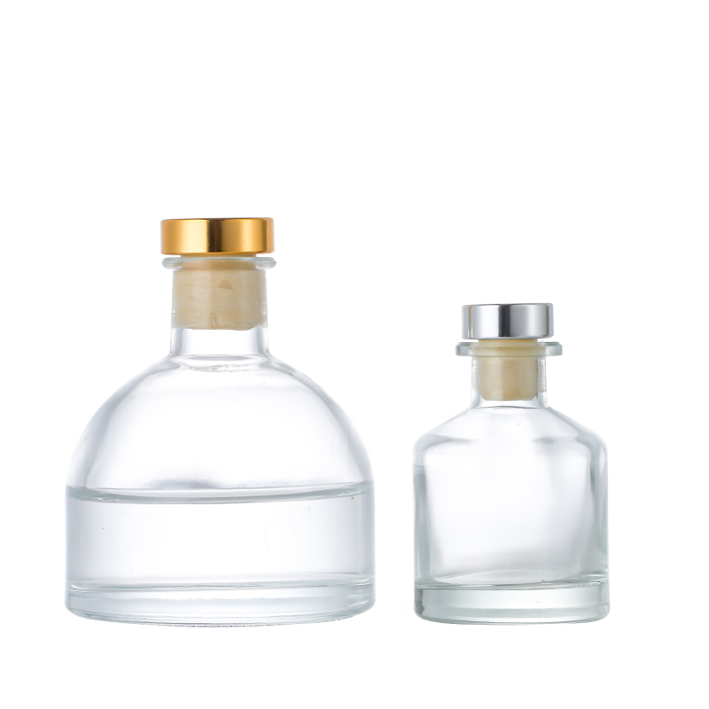 Clear reed diffuser glass bottles wholesale