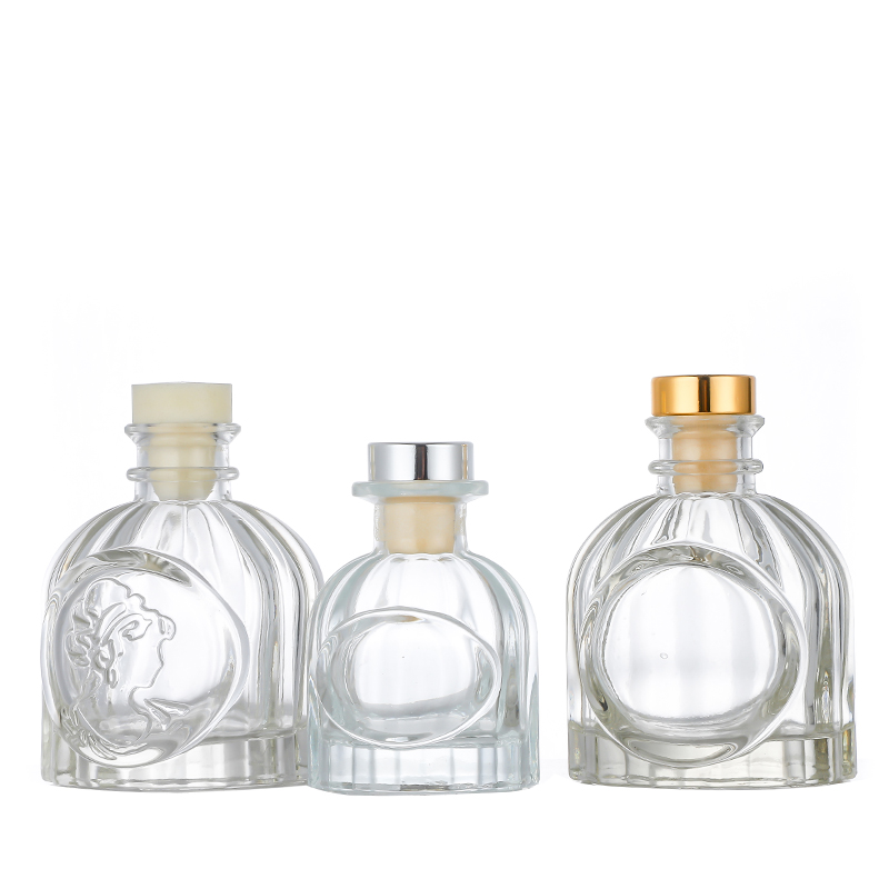 Bottom price Cosmetic Jars Wholesale - Custom empty reed diffuser bottles wholesale Cui Can Glass detail pictures