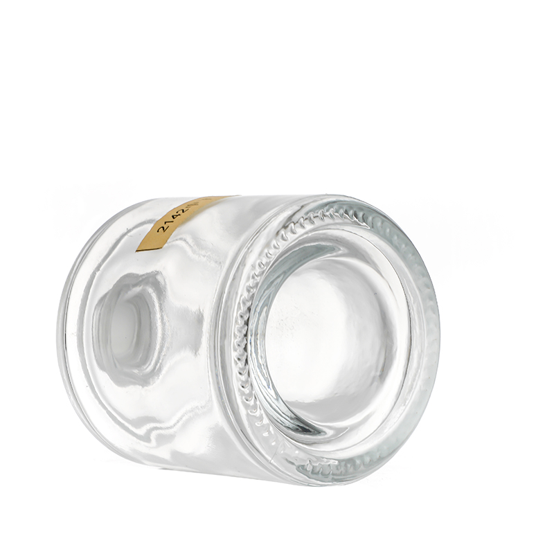 Factory Cheap HotGlass Of Rose Wine- Customized Round 285ml Whisky Rum Gin Tequila Vodka Brandy Glass Bottle With punted bottom Cui Can Glass detail pictures