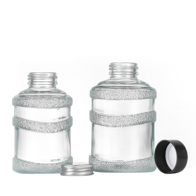Factory Price Wholesale Olive Oil Bottle - Wholesale 12oz 16oz juice bottles suppliers Cui Can Glass detail pictures