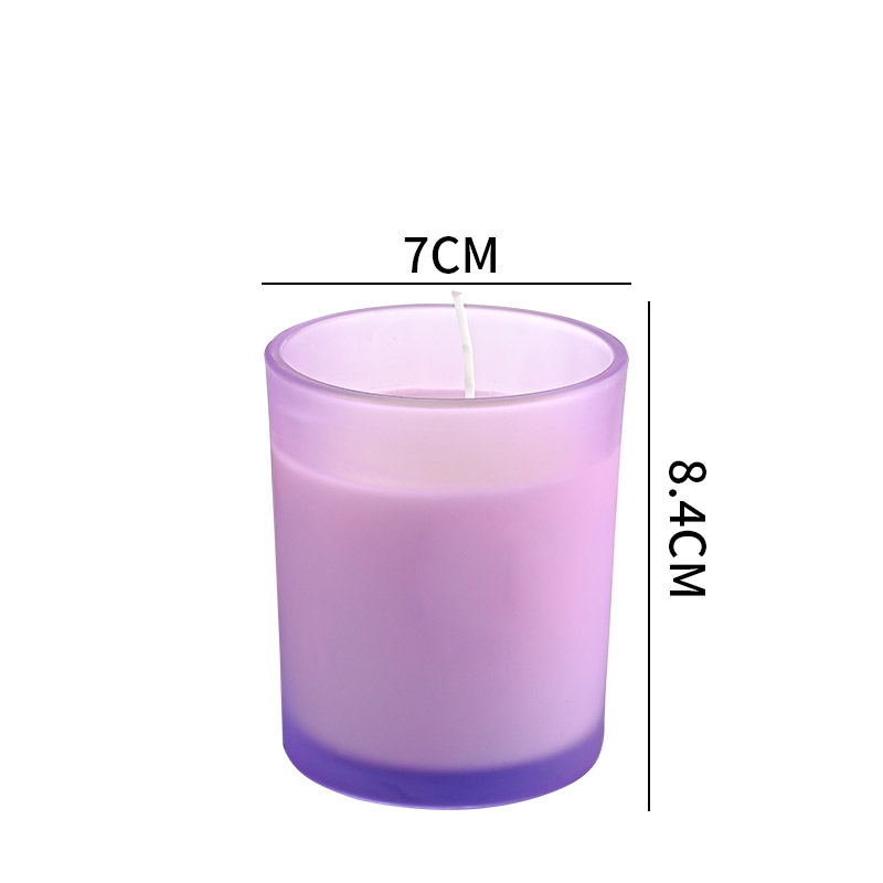 different color candle containers wholesale
