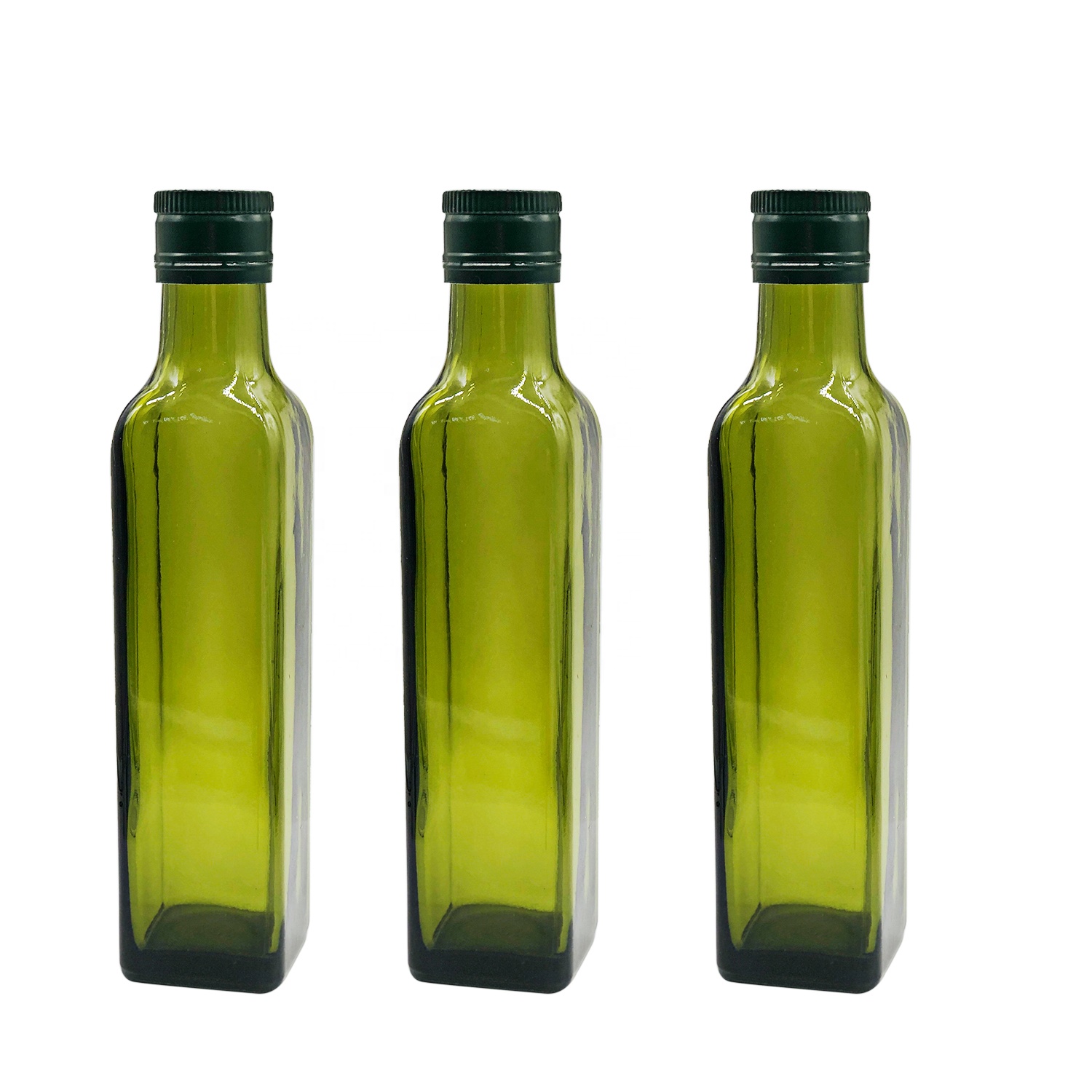 Empty  square olive oil bottles wholesale