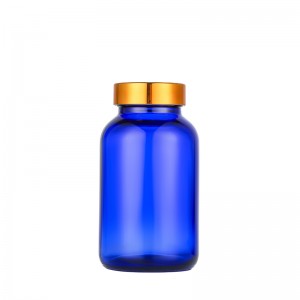 Pharmaceutical glass tablet bottle