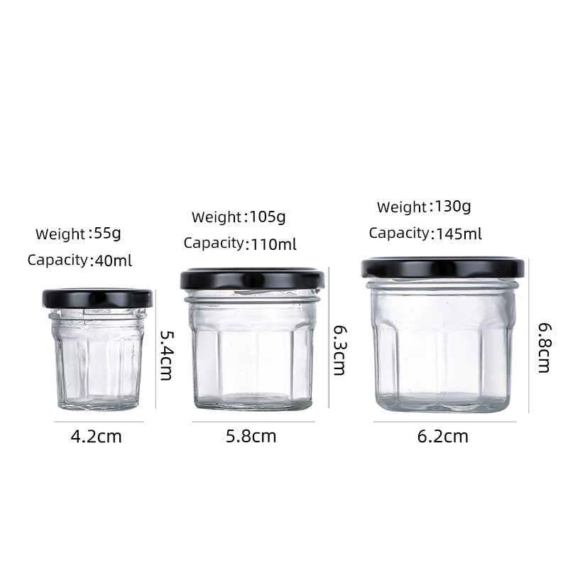 glass jam honey jars manufacturer