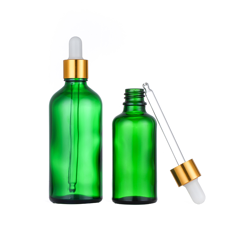 Cosmetic dropper bottle essential oil bottle factory