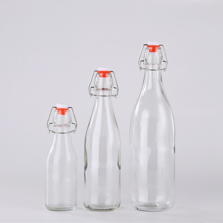 Factory Cheap Hot Glass Bottle Liquor Store - 250ML   500ML   750ML  round shape and square shape beverage glass bottle  Cui Can Glass