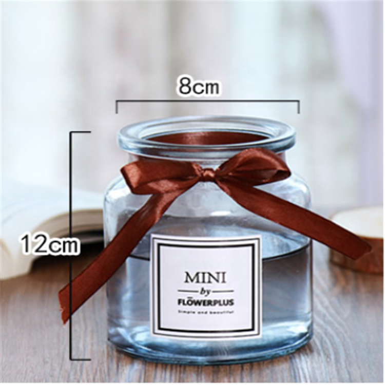 Popular Design for Modern Candle Jars Wholesale - wholesale household flower decoration glass vaseCui Can Glass detail pictures