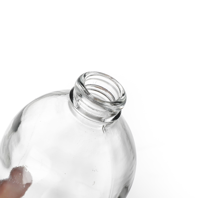 Factory wholesale Cream Jars Wholesale - 16 oz juice bottles wholesale Cui Can Glass detail pictures