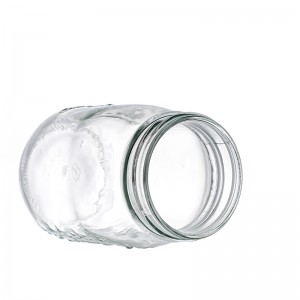 Buy Wholesale China Wide Mouth Food Storage Jar With Airtight Wood Lid  Glass Mason Jars Bulk Glass Bottle Glass Conister & Glass Jars at USD 0.63